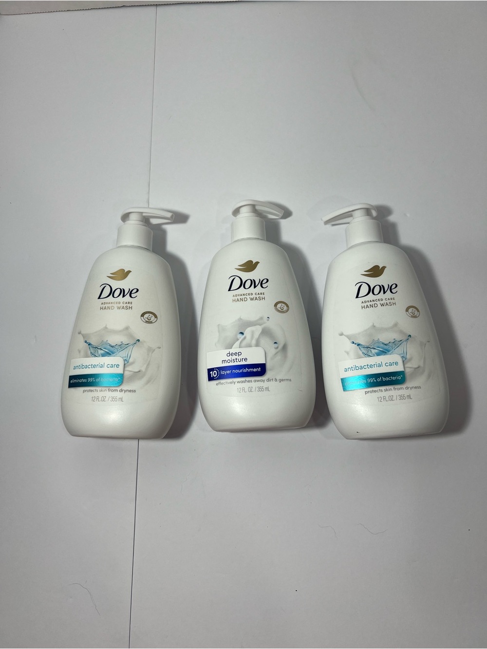 Dove Advanced Care Hand Wash Set Of 3
(12 fl oz)